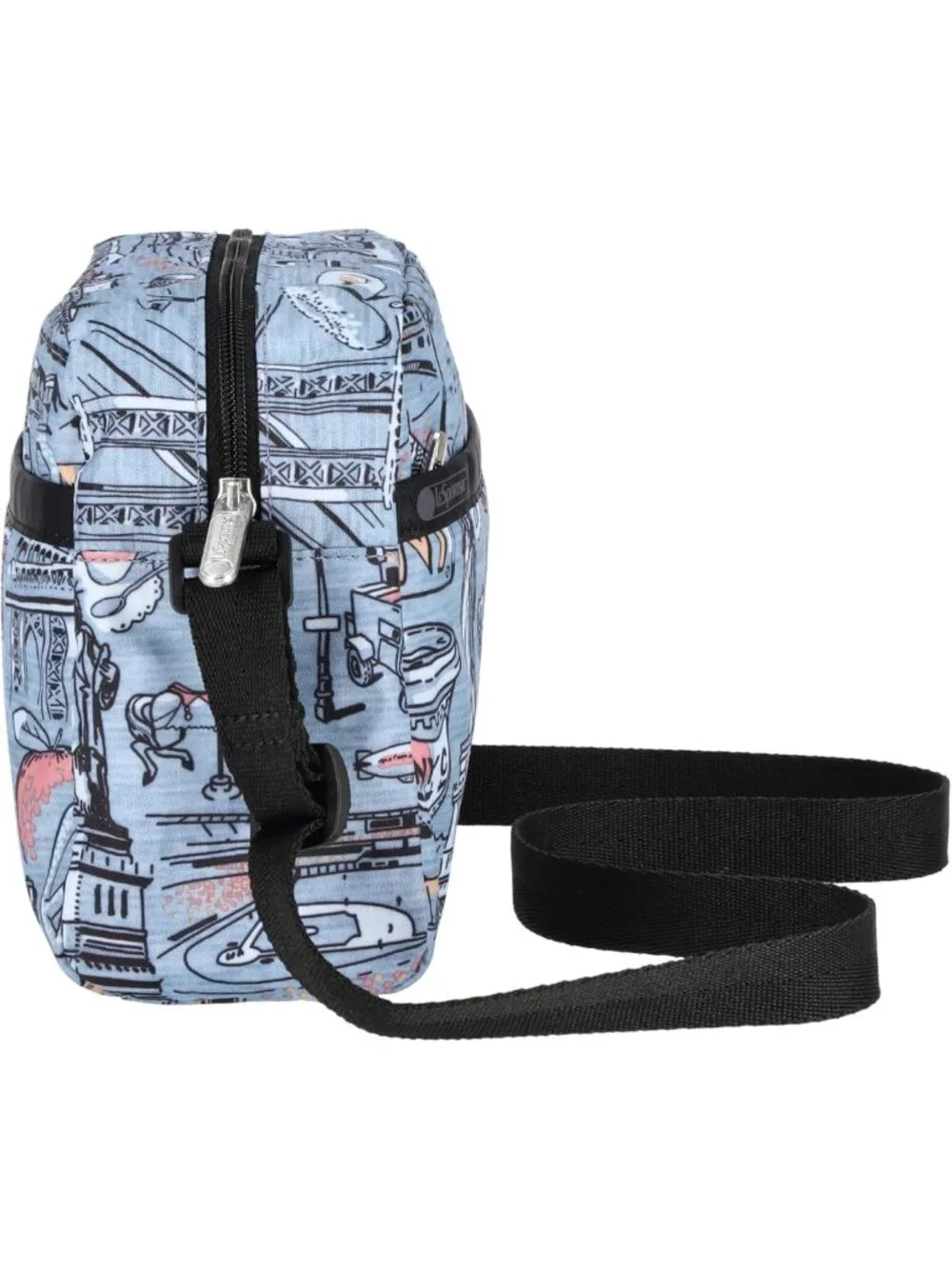 Stylish Crossbody Bag with Adjustable Strap, Multiple Pockets, and Lightweight